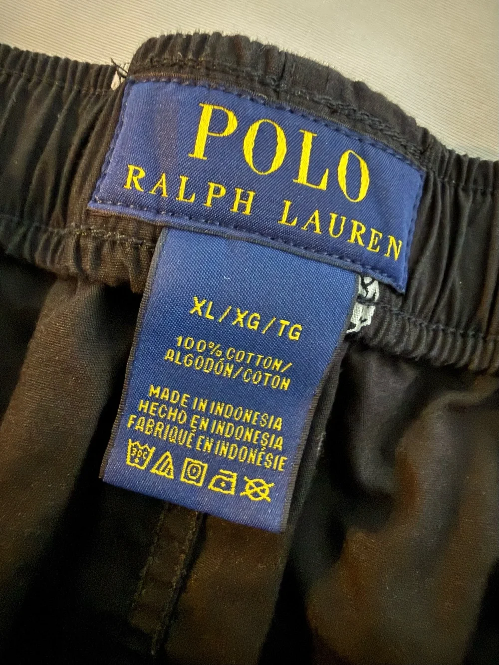Polo Ralph Lauren Black Signature Briefs XL